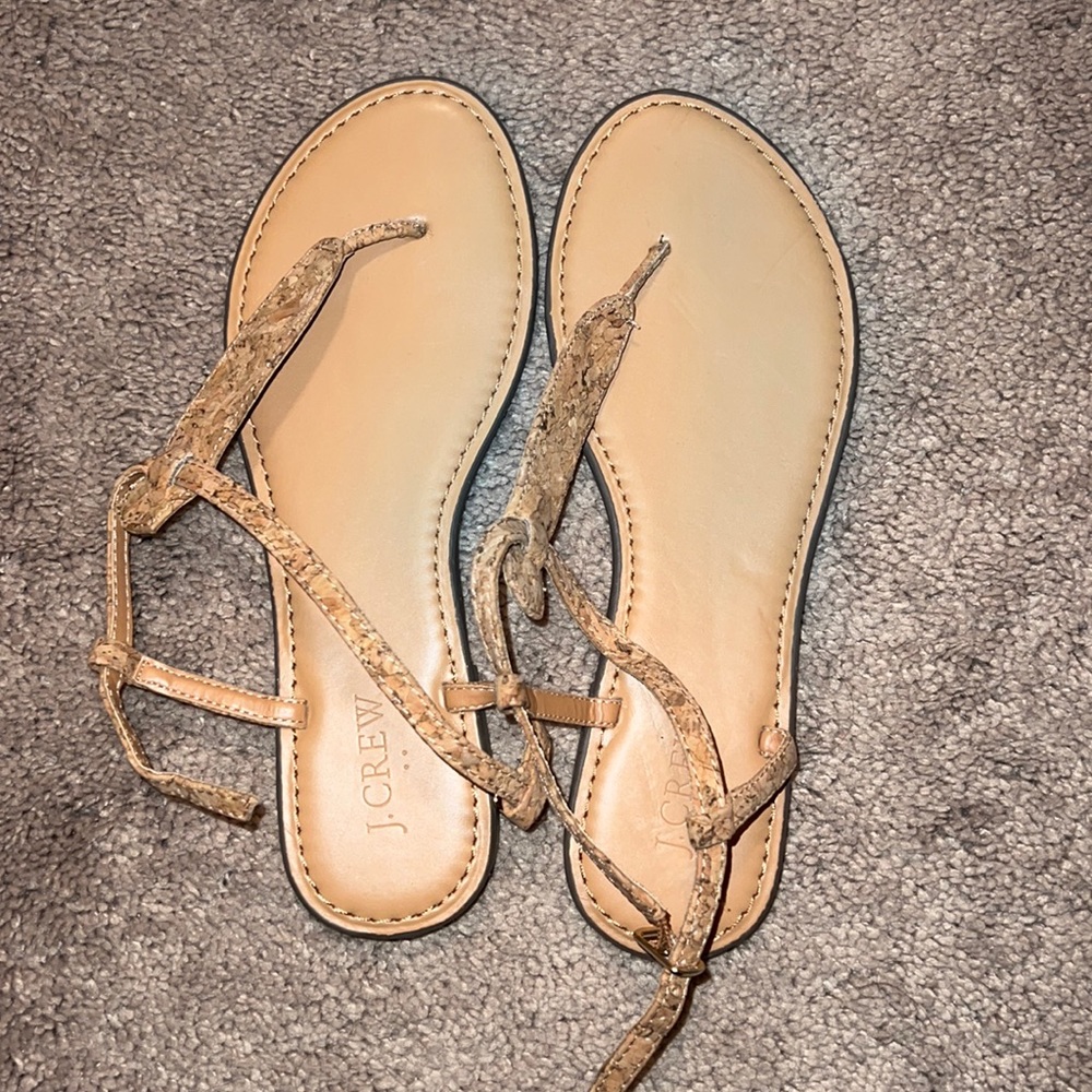 Jcrew sandals - size 8